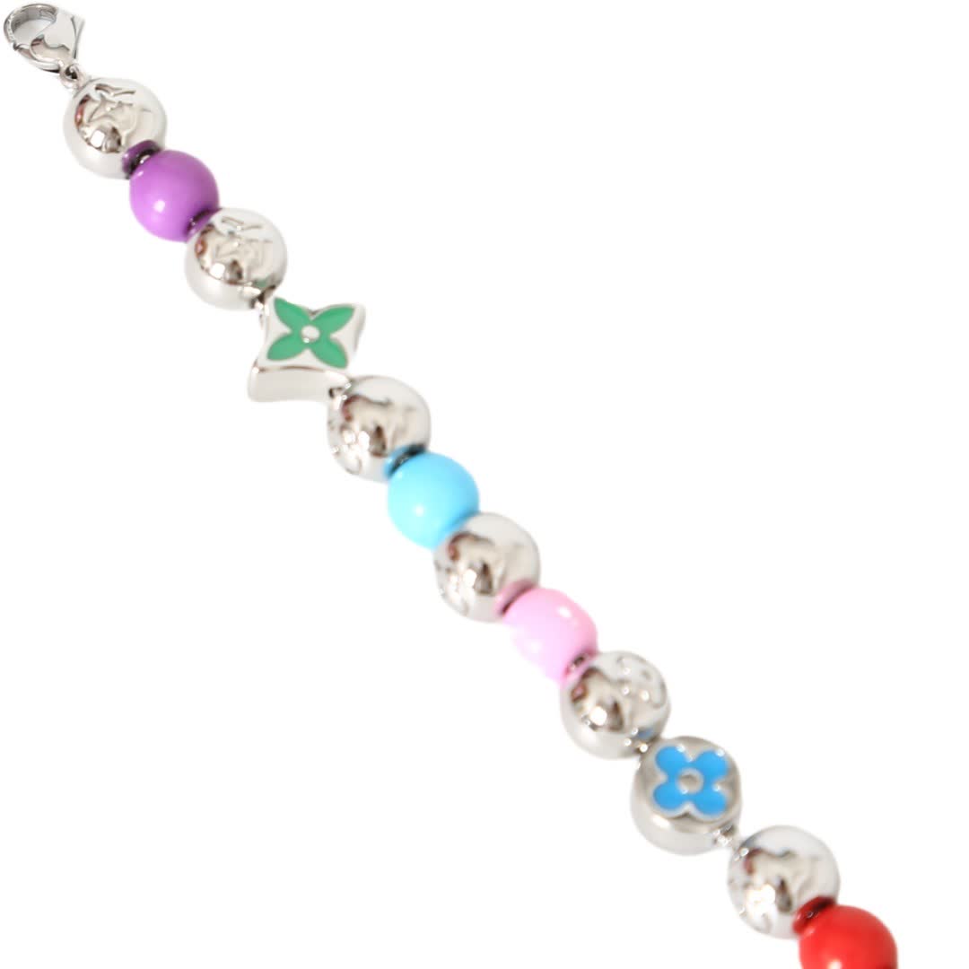 Louis Vuitton Multicolored Beaded Bracelet-M02573